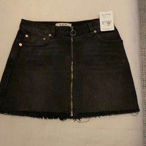 Free People denim skirt size 25